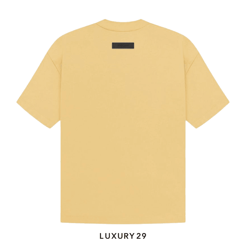 Essentials Fear Of God T-Shirt Light Tuscan (SS23)(XS, Yellow)