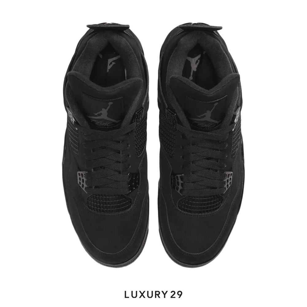 Nike Jordan 4 Retro Black Cat (2020)(42, Black)