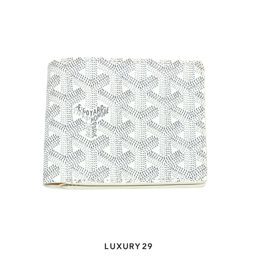 Goyard Victoire Wallet White(Small, White)