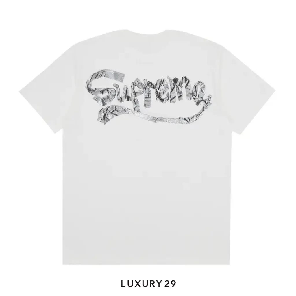 Supreme Tape Tee White