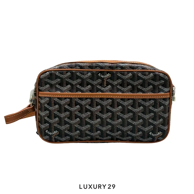 Goyard Cap-Vert PM Bag Black & Tan