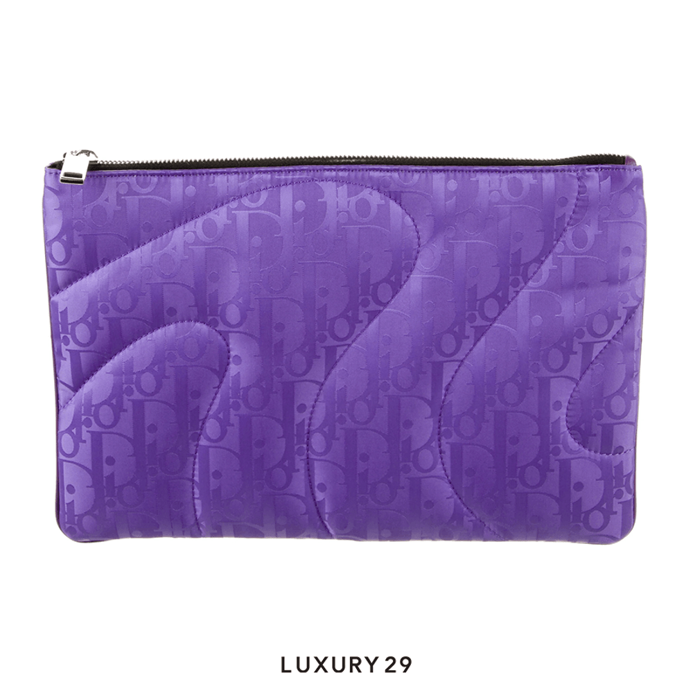 Dior x ERL2022 Oblique Pouch(Small, Purple)