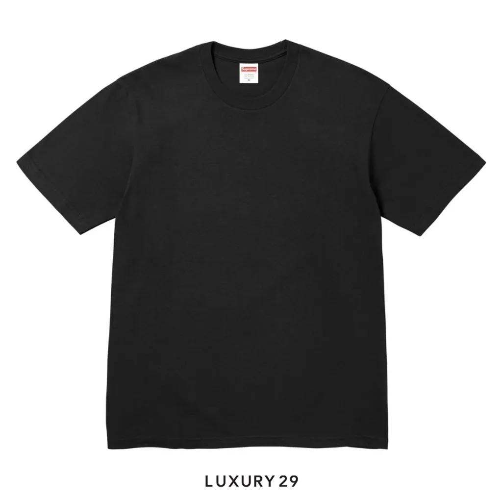 Supreme Tape Tee Navy(XL, Blue)