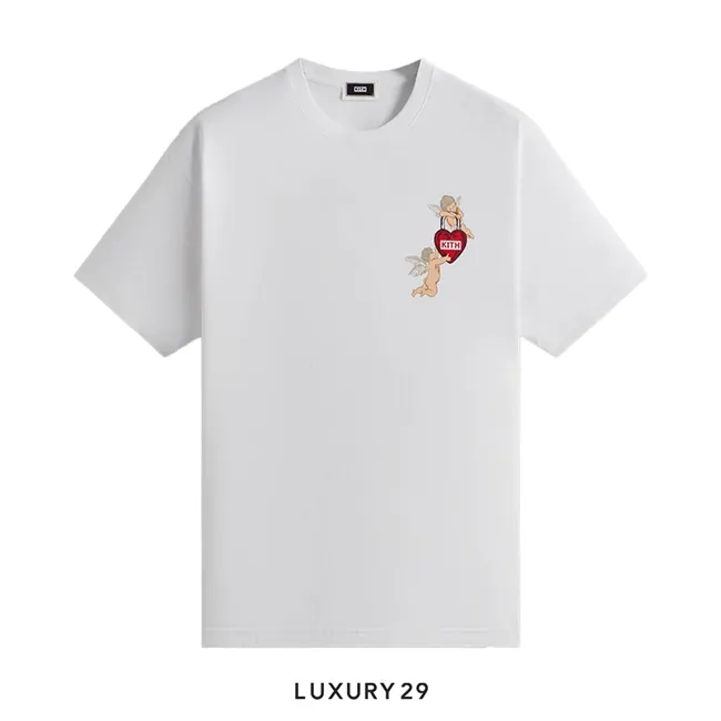 Kith Cupid Love Lock Tee White