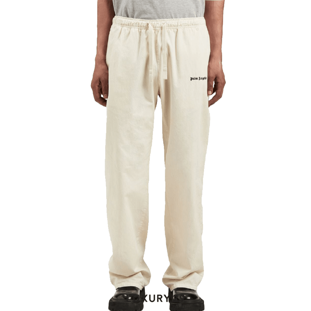 Palm Angels embroidered-logo track pants(5XL, Neutrals)