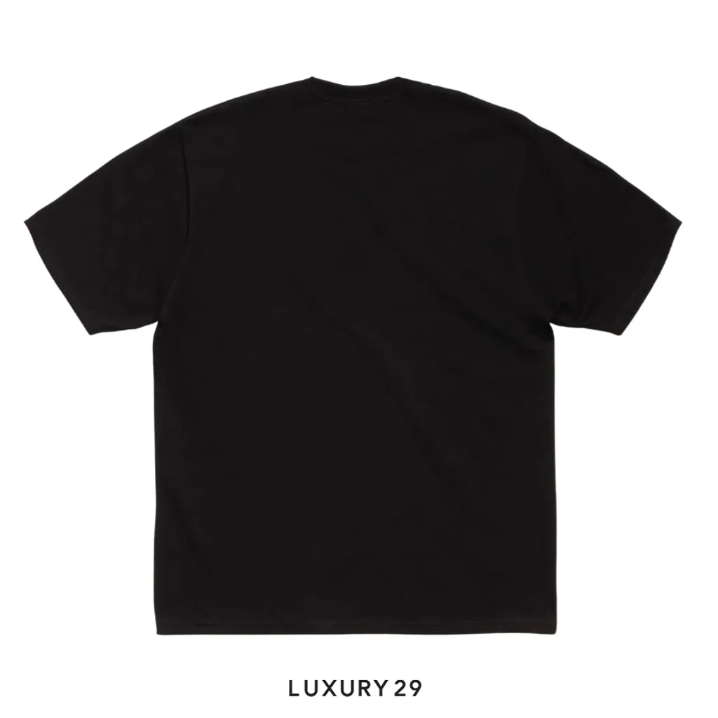 Stussy LONG RANGE TEE BLACK(M, Black)