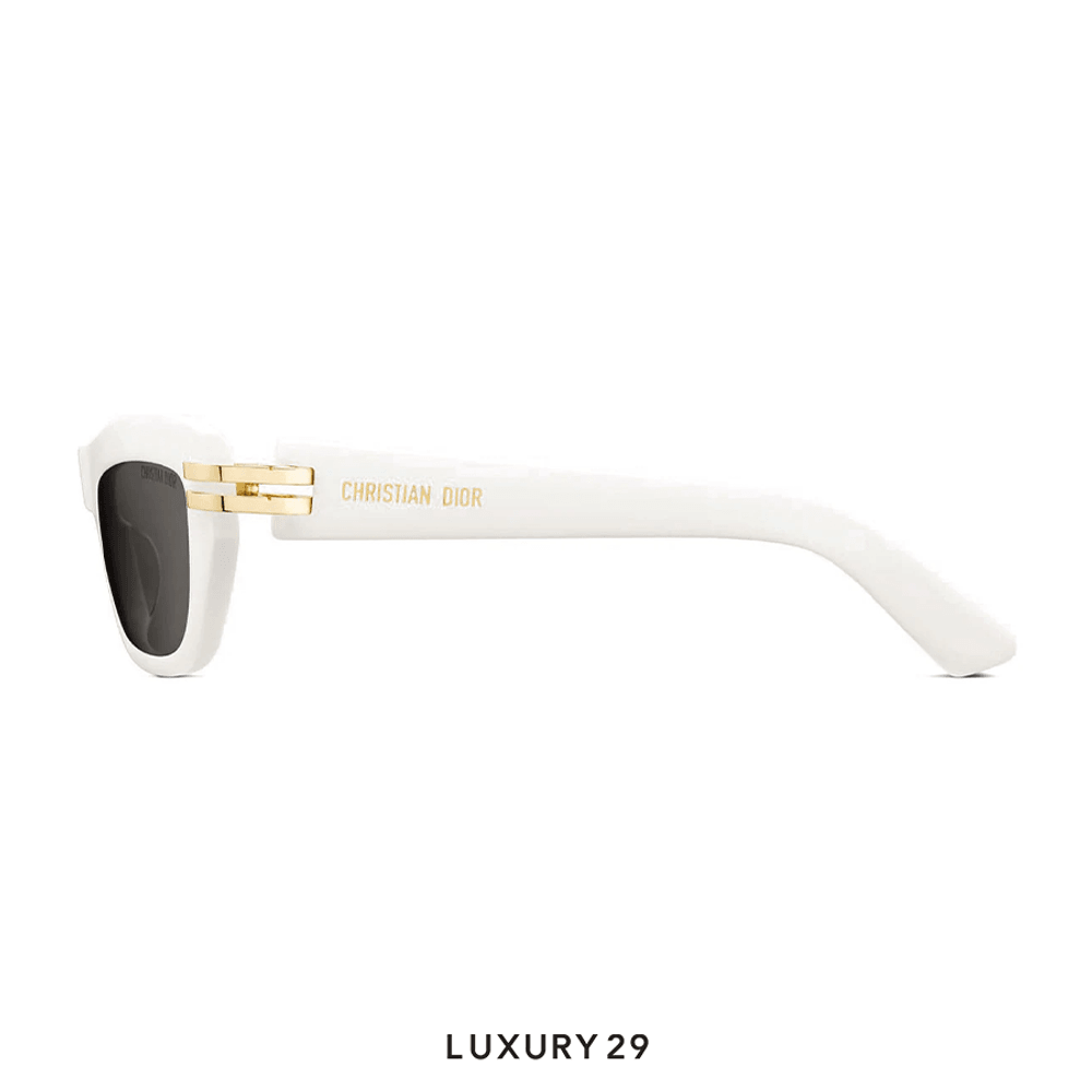 Dior CDior B2U White Butterfly Sunglasses(Free Size, White)