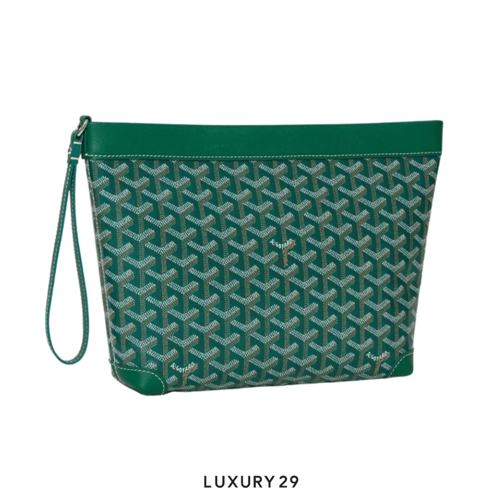 Goyard Conti Pouch Green(Small, Green)