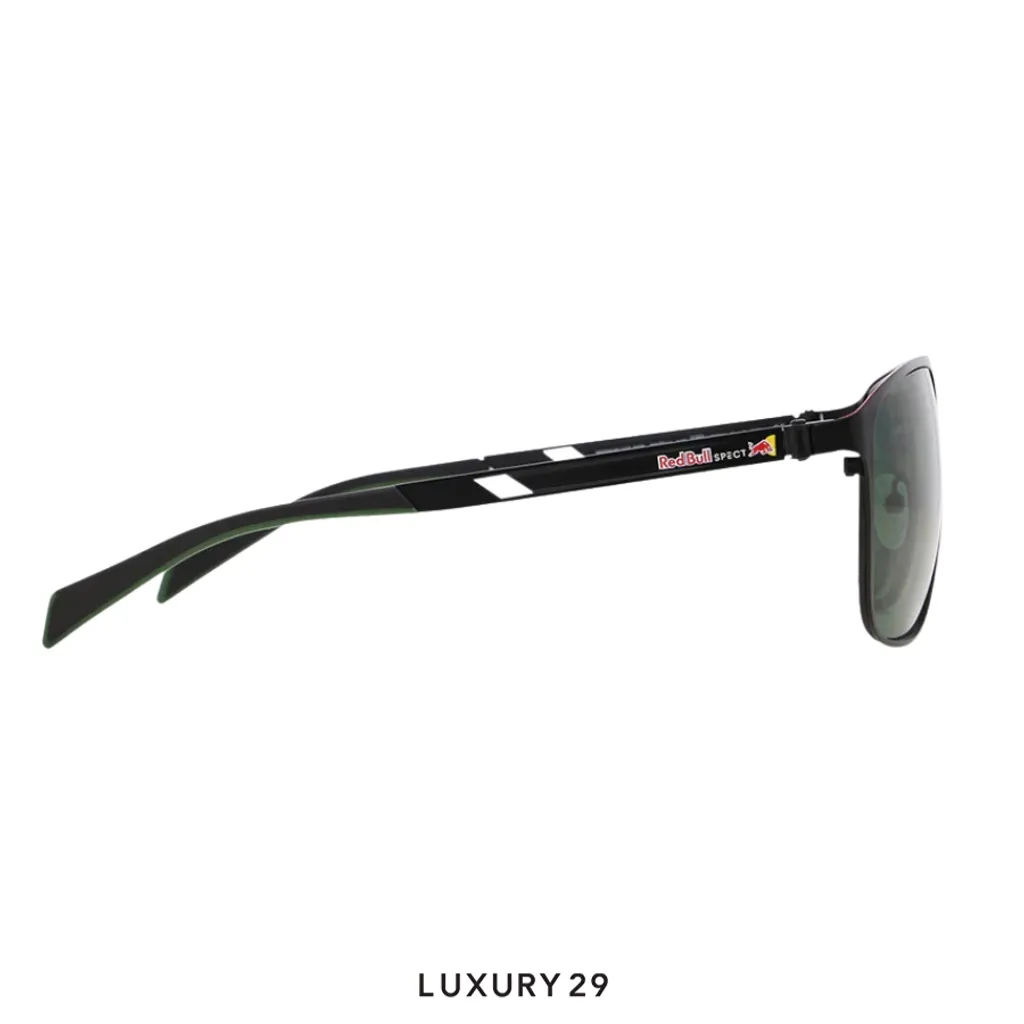 Red Bull Spect Sunglasses REDMS107-02P AERO SPIN Concept mono green(Free Size, Green)