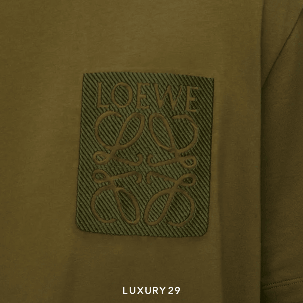 Loewe Relaxed fit T-shirt in cotton Hunter Green(L, Green)