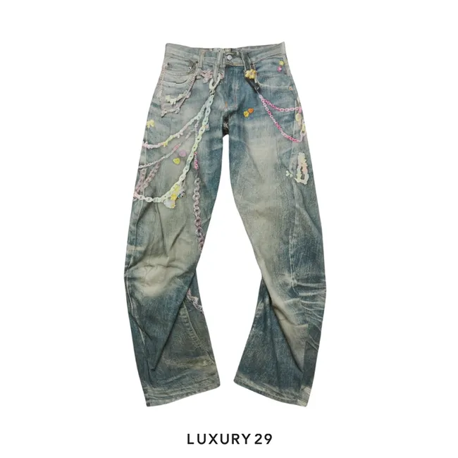 Acne Studios Loose fit jeans - 2006M Mid blue