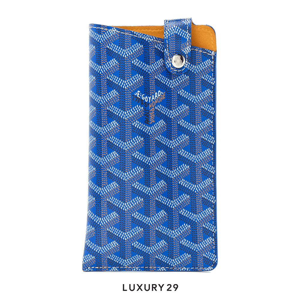 Goyard Montmartre GM Case Sky Blue(Large, Blue)