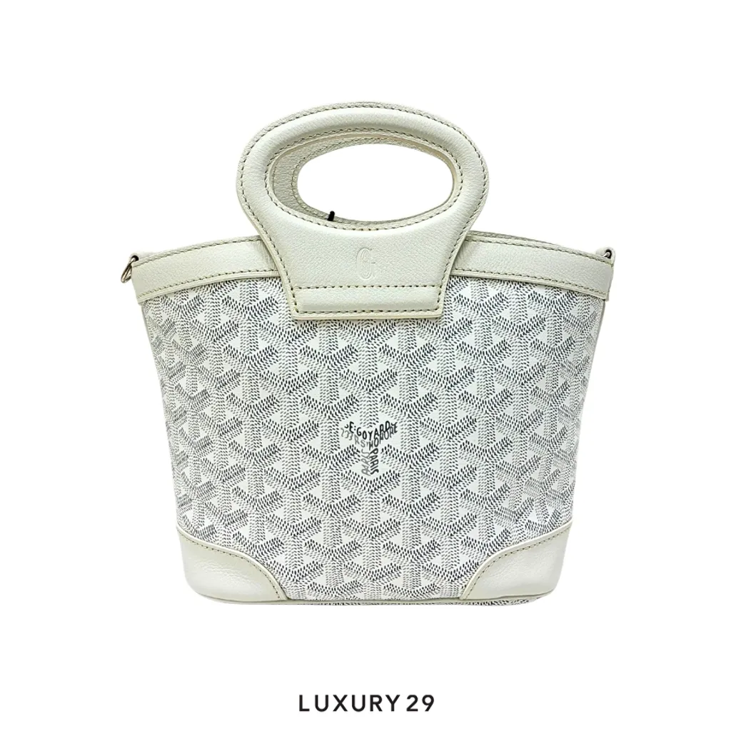 Goyard Beluga Bag Mini White(Mini, White)