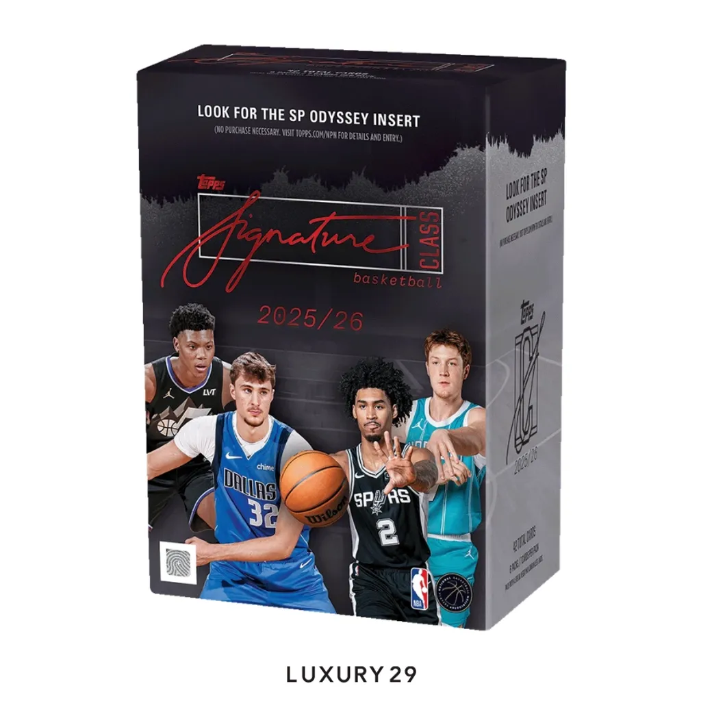 Topps 2025-26 Signature Class Basketball - Value Box(Small, Multicolour)