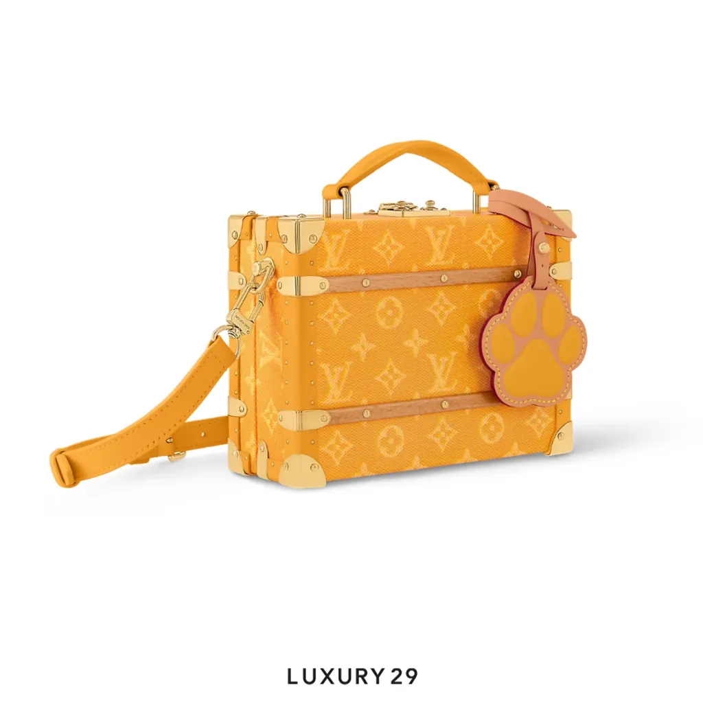 Louis Vuitton LV Handle Trunk Yellow(Small, Yellow)
