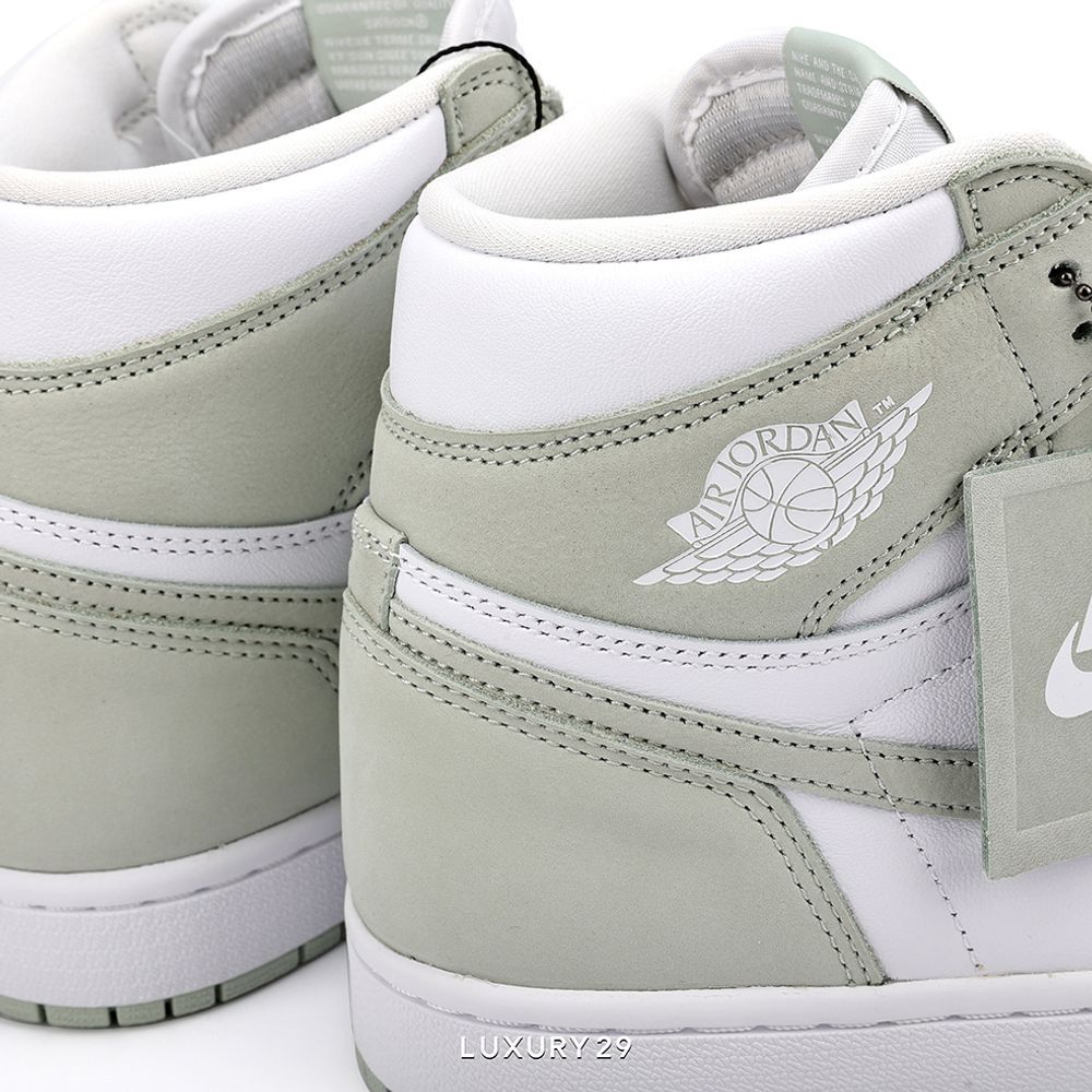 Nike Jordan 1 Retro High OG Seafoam (Women's)(40.5, Grey)