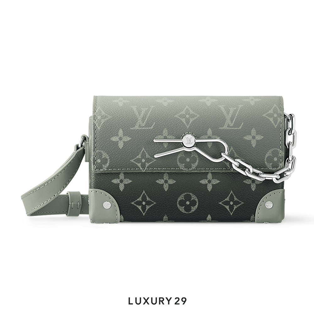 Louis Vuitton LV Steamer Werable Wallet Khaki Green(Small, Green)