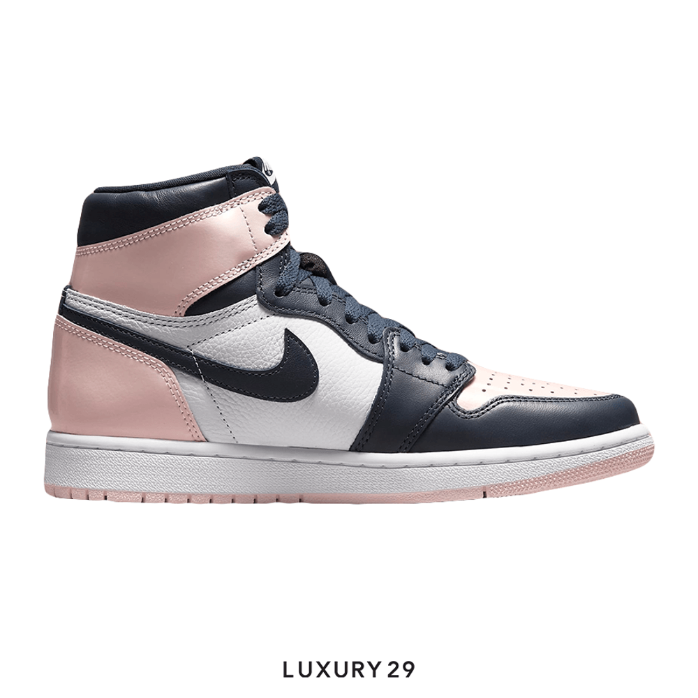 Nike Jordan 1 Retro High OG Atmosphere (Women's)(36.5, Pink)