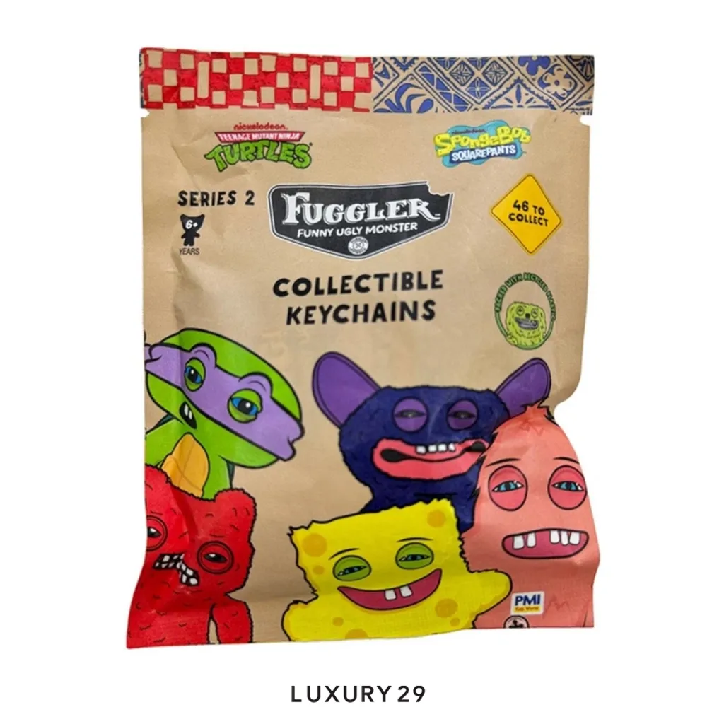 Fuggler Funny Ugly Monster Collectible Keychain Series 2(Small, Multicolour)