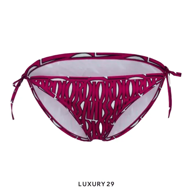 Dior Bikini Bottoms Blue Dior Oblique Technical Fabric