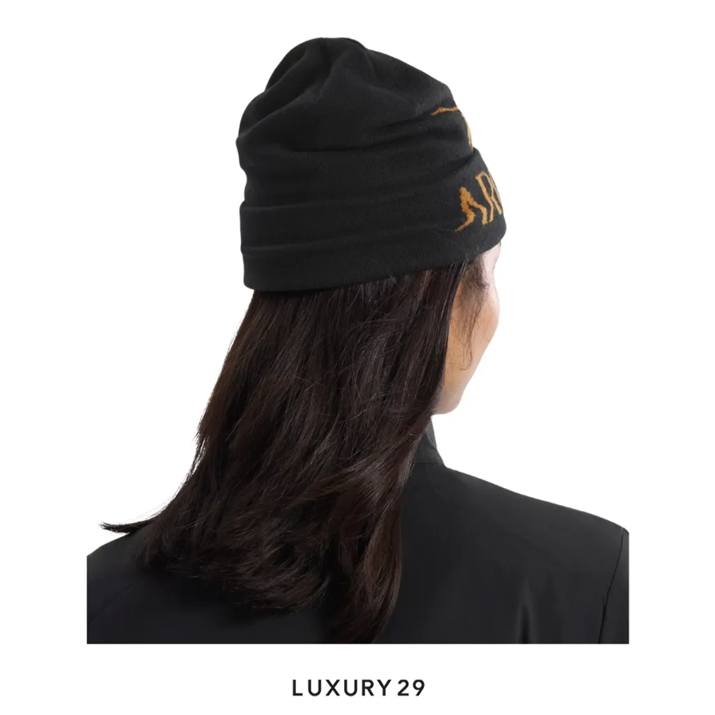 Arcteryx Bird Word Toque 24K Black(One Size, Black)