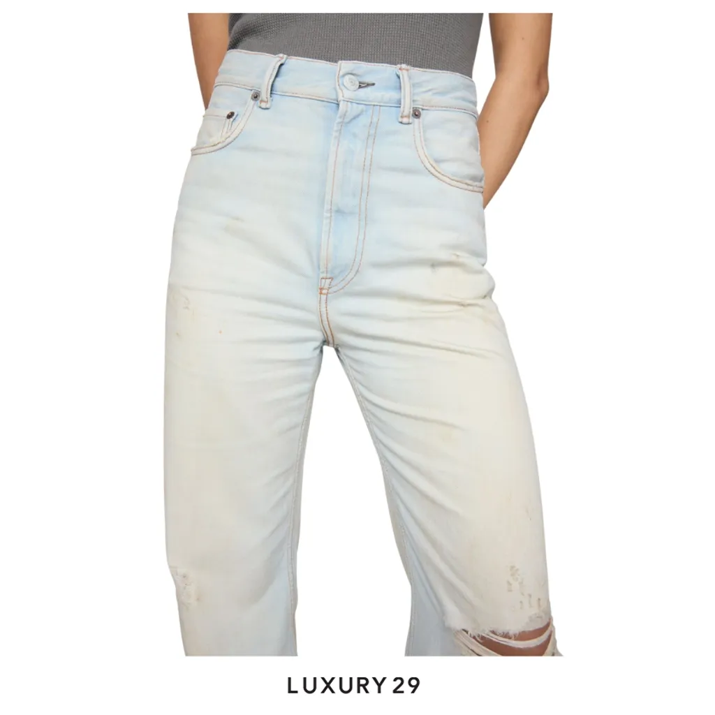 Acne Studios Regular fit jeans blue - 2022(30, Blue)