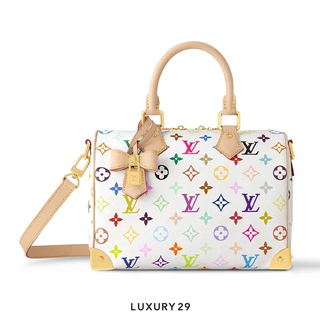 Louis Vuitton LV x TM Speedy Bandouliere 25 Monogram coated canvas