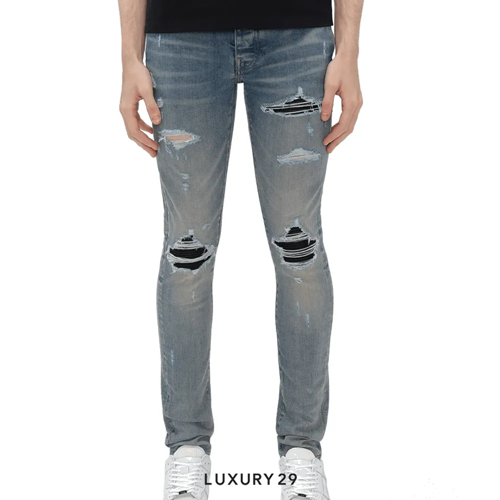 Amiri MX1 JEAN CLAY INDIGO(S, Blue)