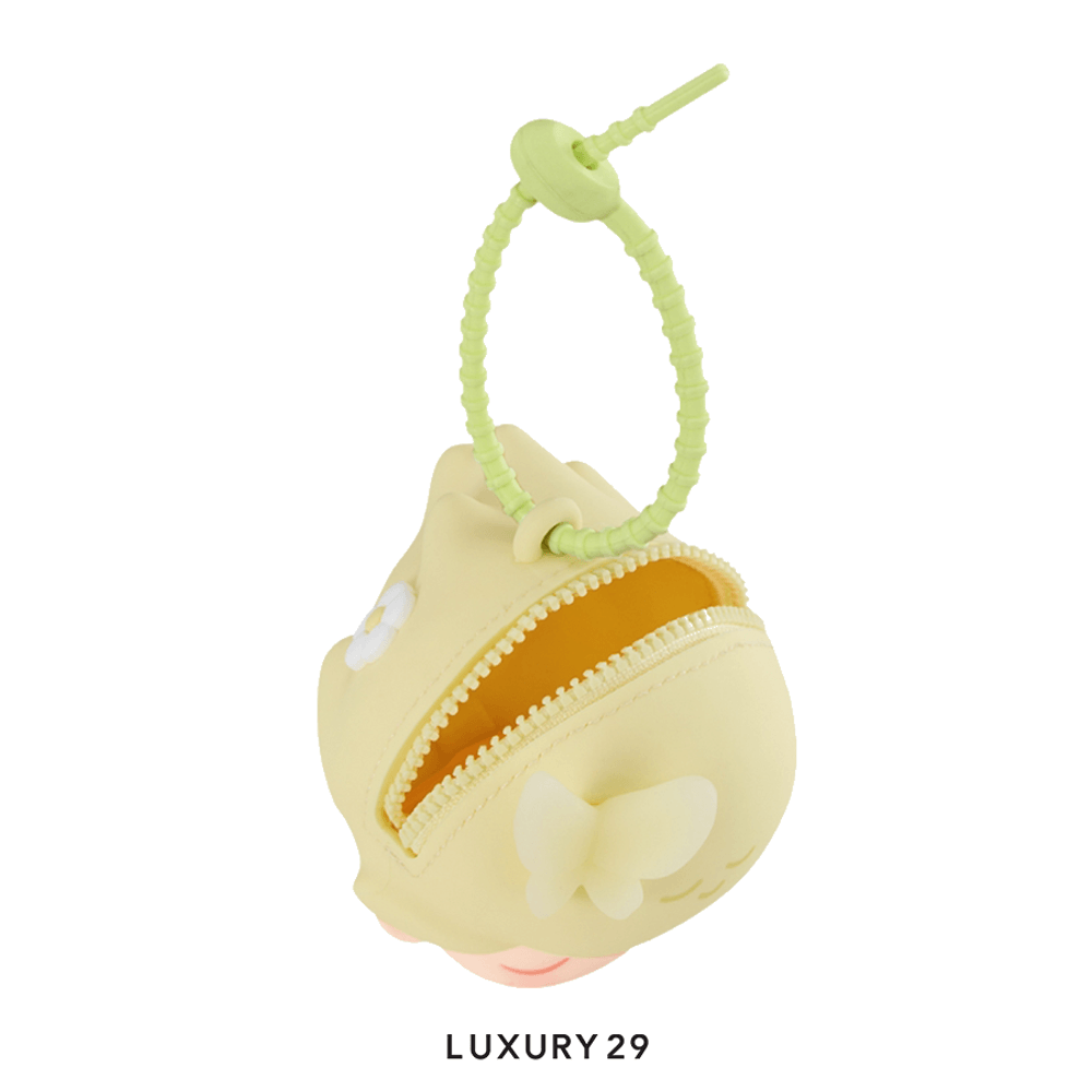 POP MART DIMOO By Your Side Series-Earphone Bag(Small, Yellow)