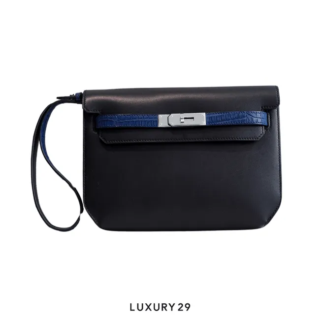 Hermes Kelly depeches 25 Touch Veau Evergrain/Alli / B Stamp  (2023)