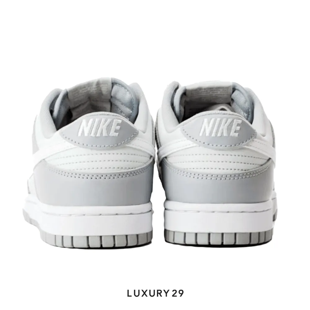 Nike Dunk Low Two-Toned Grey (GS)(38, Grey)