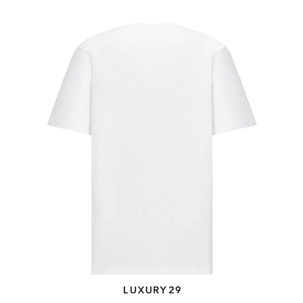 Dior Relaxed-Fit T-Shirt White Cotton Jersey(S, White)