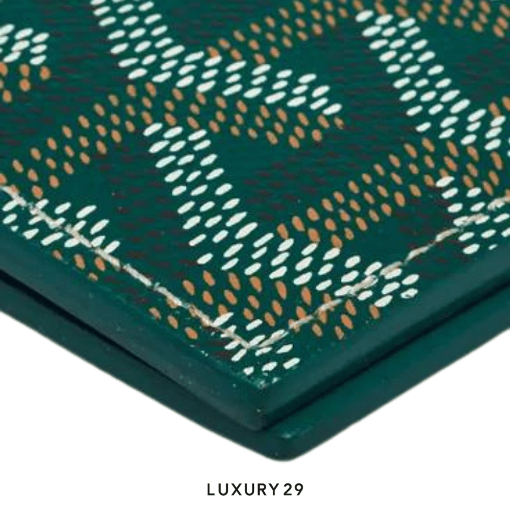 Goyard Grenelle Passport Cover Green(Small, Green)