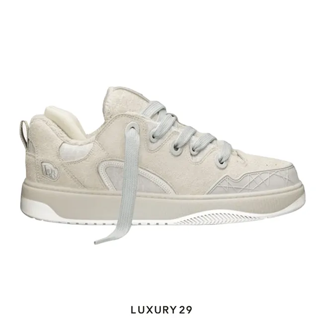 Dior B9S Skater ERL Cream Suede With White And Cream Dior Oblique Jacquard