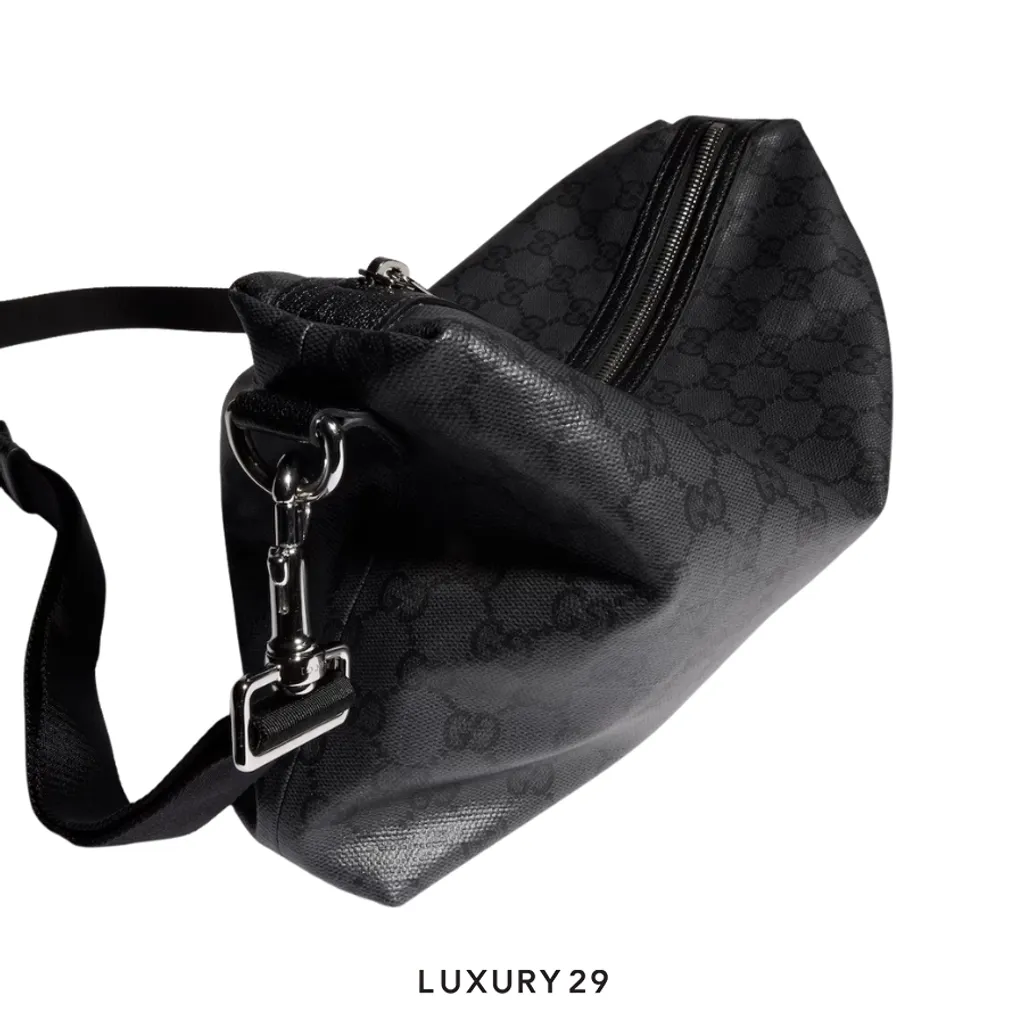 Gucci Essence Classic Medium crossbody bag Black(Medium, Black)