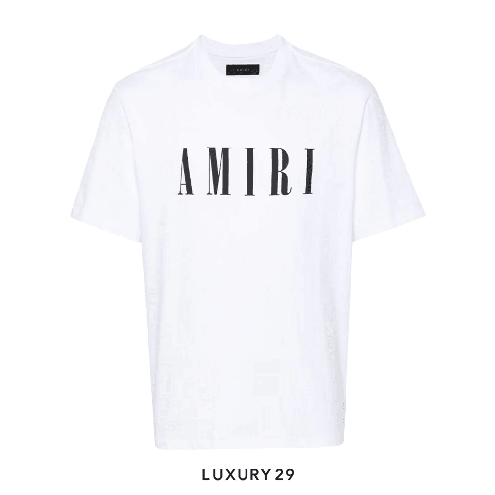 AMIRI CORE LOGO TEE WHITE(L, White)