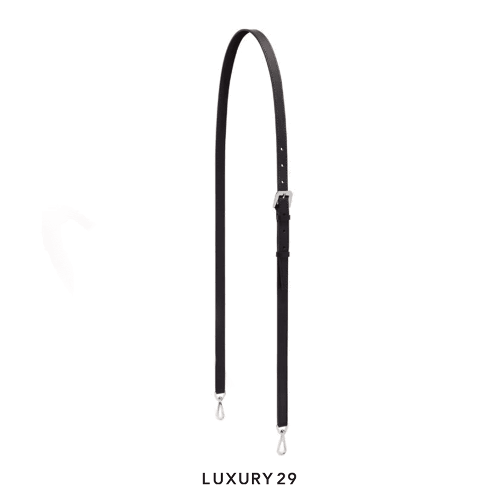 Goyard Cuir PM Strap Bijouterie Palladium Black(Small, Black)