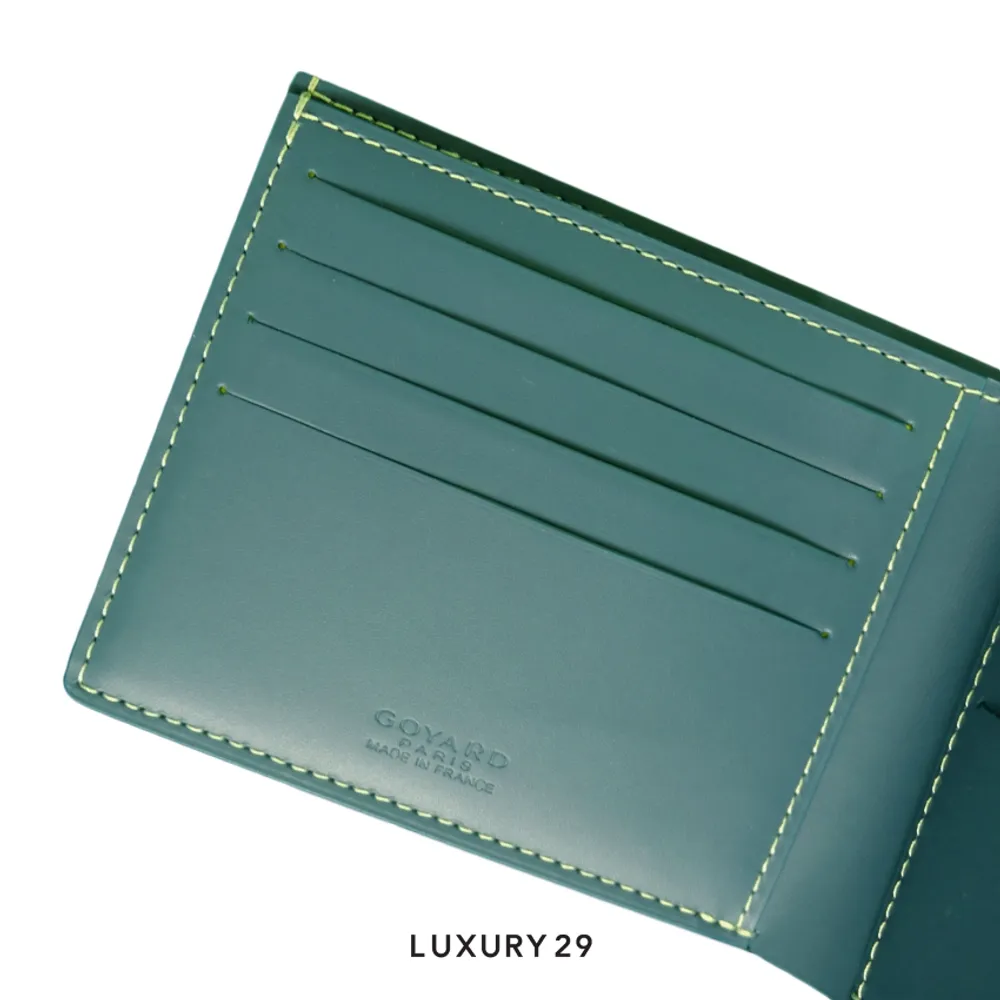Goyard Victoire Wallet Green(Small, Green)