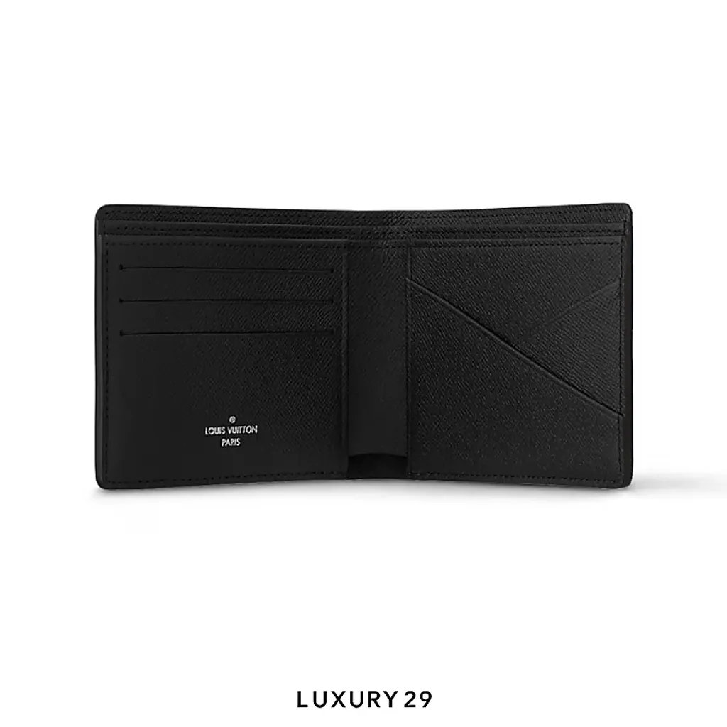 Louis Vuitton LV Multiple wallet Black(Small, Black)