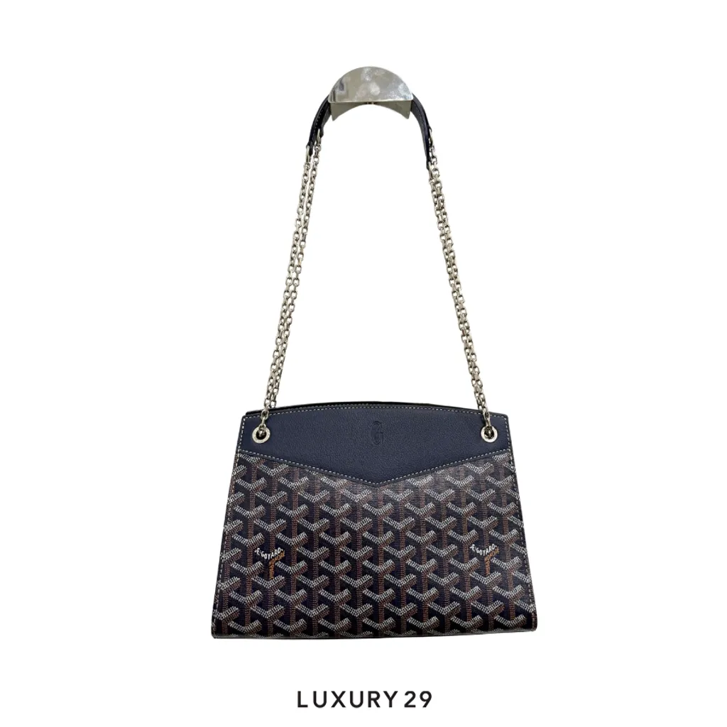 Goyard Rouette Structure Mini Bag Navy(Mini, Blue)