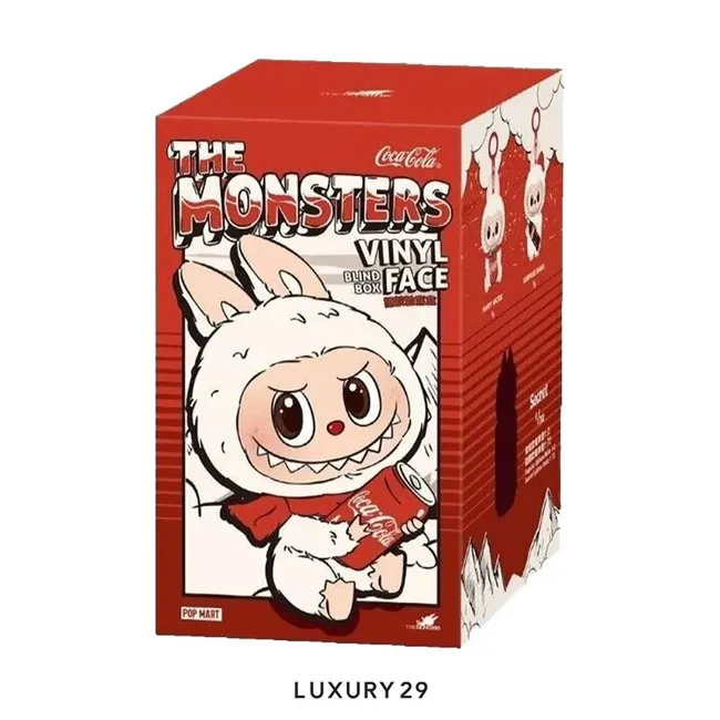 POP MART THE MONSTERS - COCA COLA SERIES Vinyl Face Blind Box