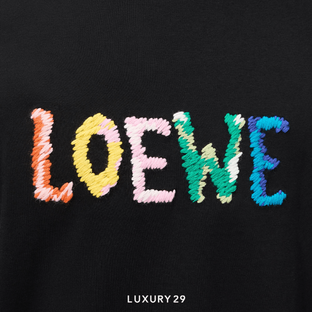 Loewe Relaxed fit T-shirt in cotton Black(S, Black)