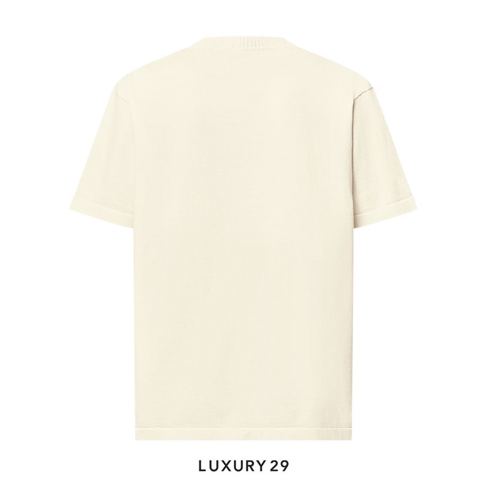 Louis Vuitton LV Embellished Short-Sleeved Cotton Crewneck White(S, White)