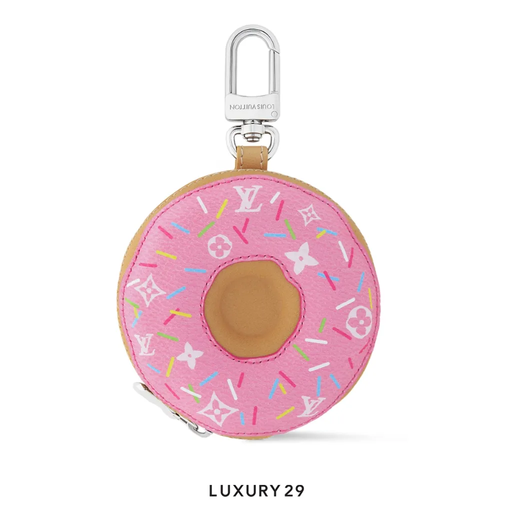 LOUIS VUITTON LV Donut Bag Charm(Small, Pink)