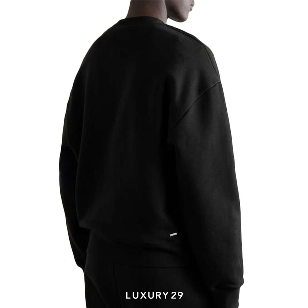 Amiri Oval Oversized Sweatshirt Black(L, Black)