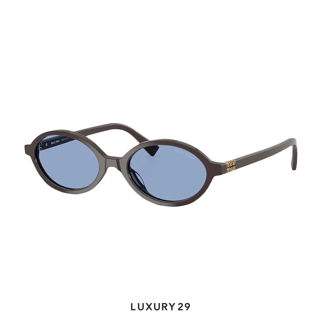 Miu Miu Regard sunglasses Lenses indaco(Free Size, Blue)