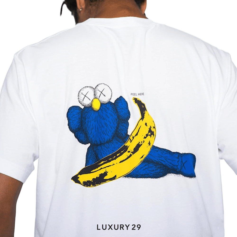 Uniqlo KAWS + Warhol UT (Short Sleeve Graphic T-Shirt) White(S, White)