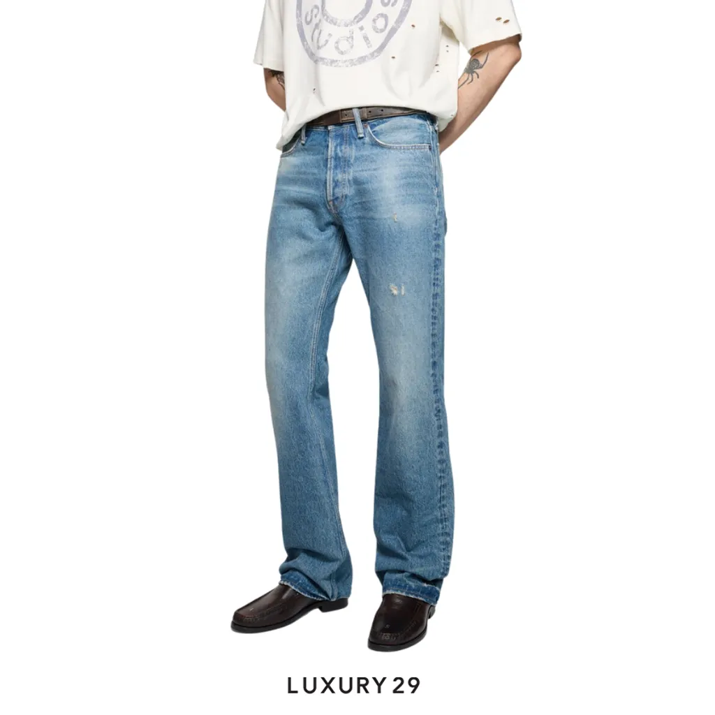 Acne Studios Regular fit jeans - 2010M Mid Blue(52, Blue)