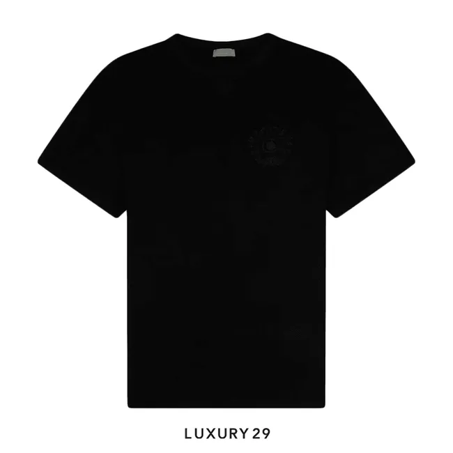 Dior Embroidered Relaxed-fit Black