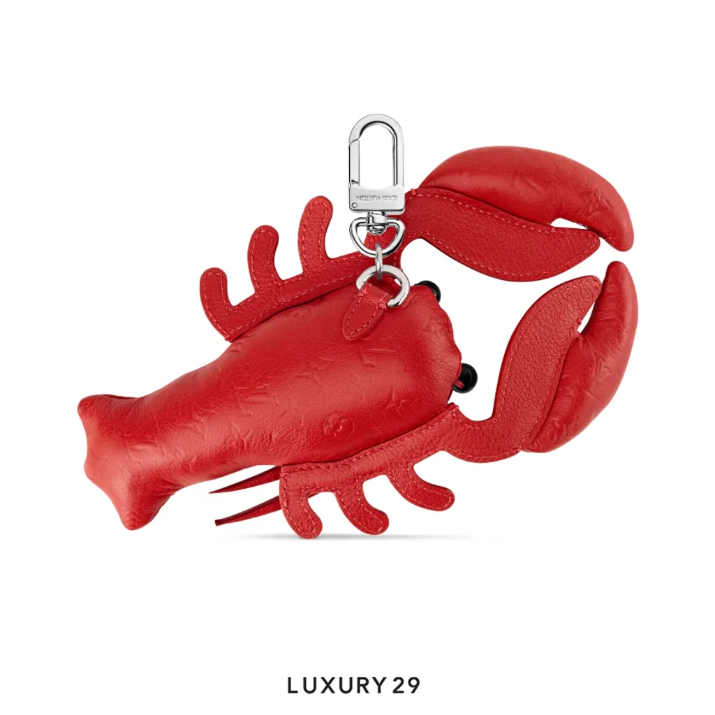 Louis Vuitton LV Lobster Bag Charm Red(Small, Red)